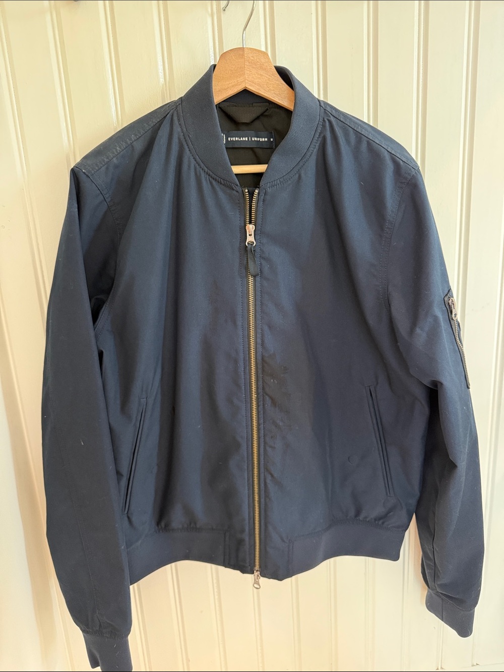 Everlane Navy Bomber Jacket